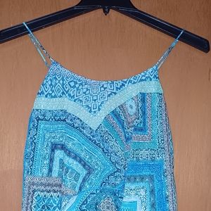 Paper Crane spaghetti strap, layered blouse